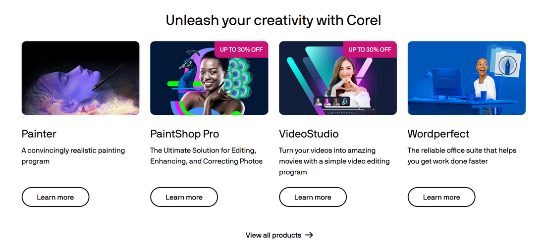 Executive dashboard on large display