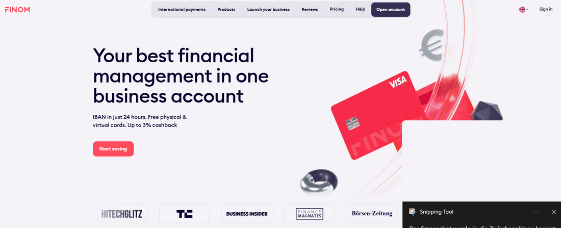 Finom: Das Geschäftskonto für Selbstständige & KMU – Multibanking & Buchhaltung inklusive