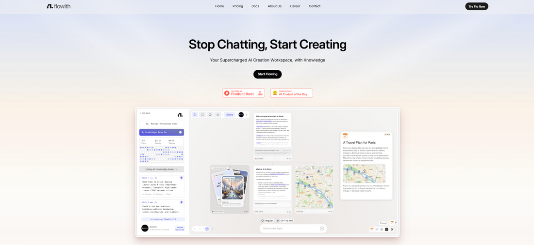 Flowith.ai – Kreativität trifft auf intelligentes Arbeiten 🪴🛠️