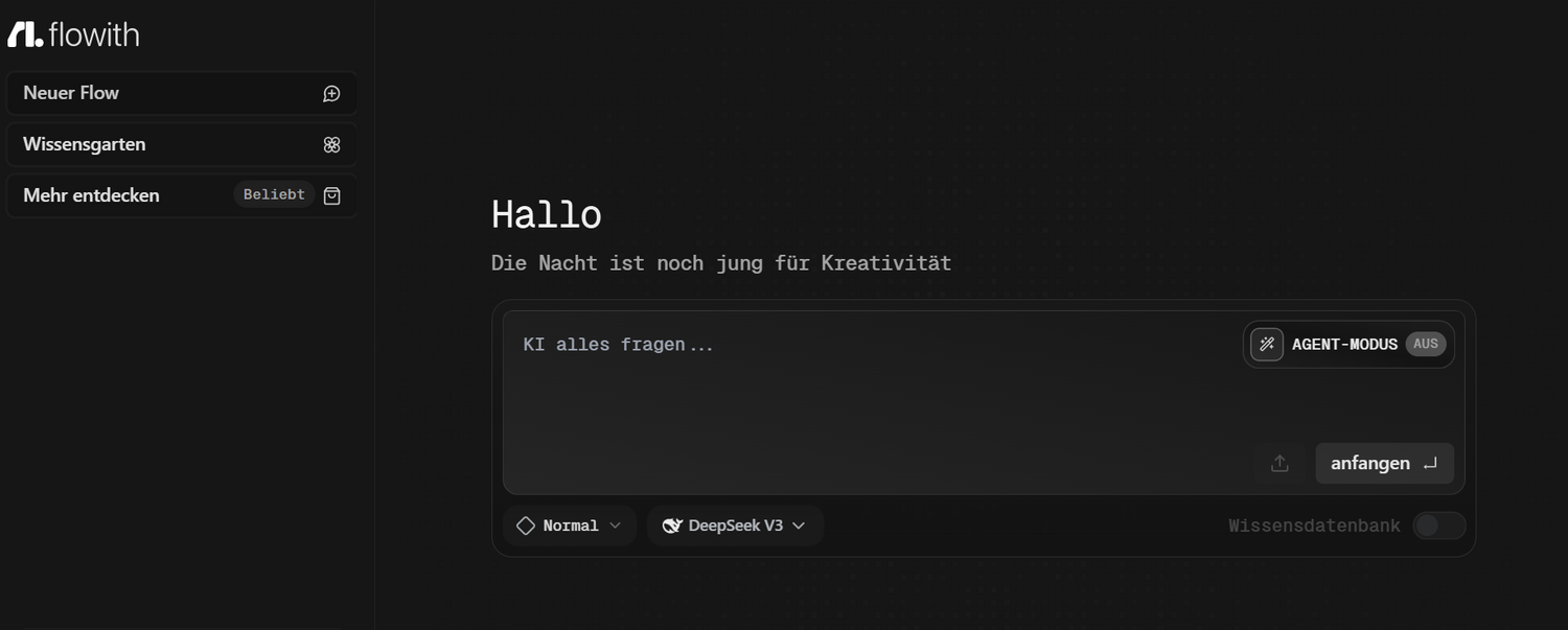 Flowith: Ihr KI-Workspace für Kreation mit Wissen