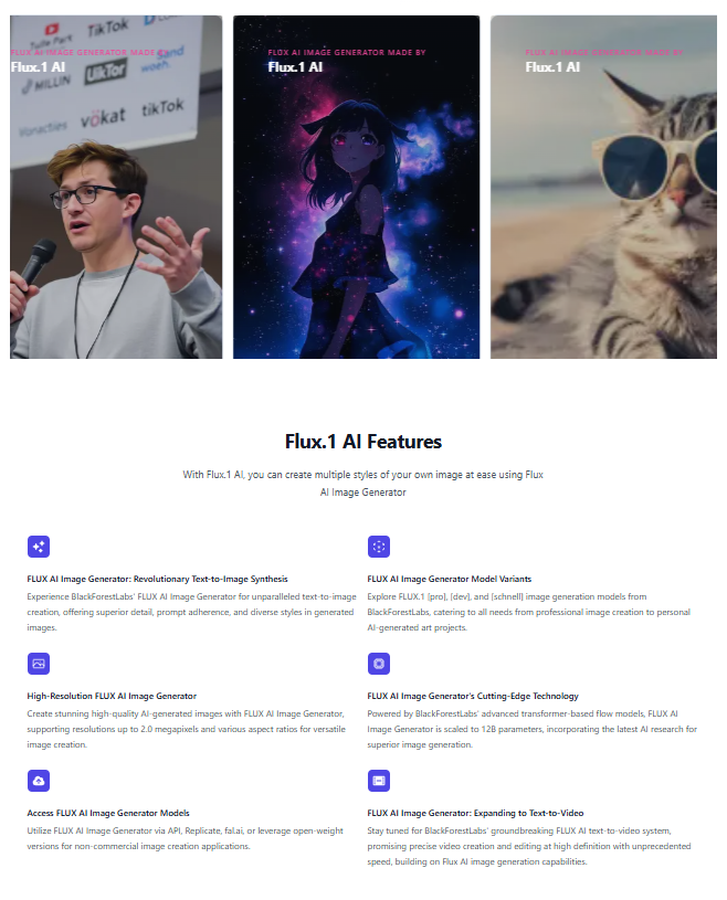 Flux1 AI: KI-gestützte Videobearbeitung und -erstellung