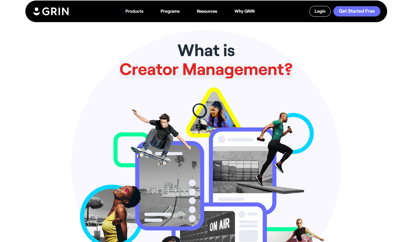 🇺🇸 🛍️ GRIN — GRIN ist eine 2014 in Sacramento gegruendete Creator-Management-Plattform, die 2026 unter dem Namen GRIN und mit dem AI-Agent Gia oeffentlich verfuegbar gemacht wurde
