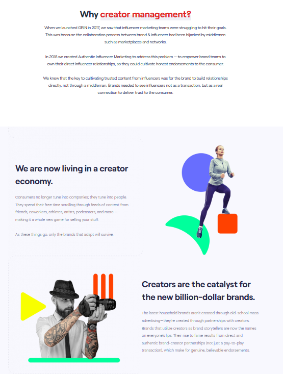 🇺🇸 🛍️ GRIN — GRIN ist eine 2014 in Sacramento gegruendete Creator-Management-Plattform, die 2026 unter dem Namen GRIN und mit dem AI-Agent Gia oeffentlich verfuegbar gemacht wurde