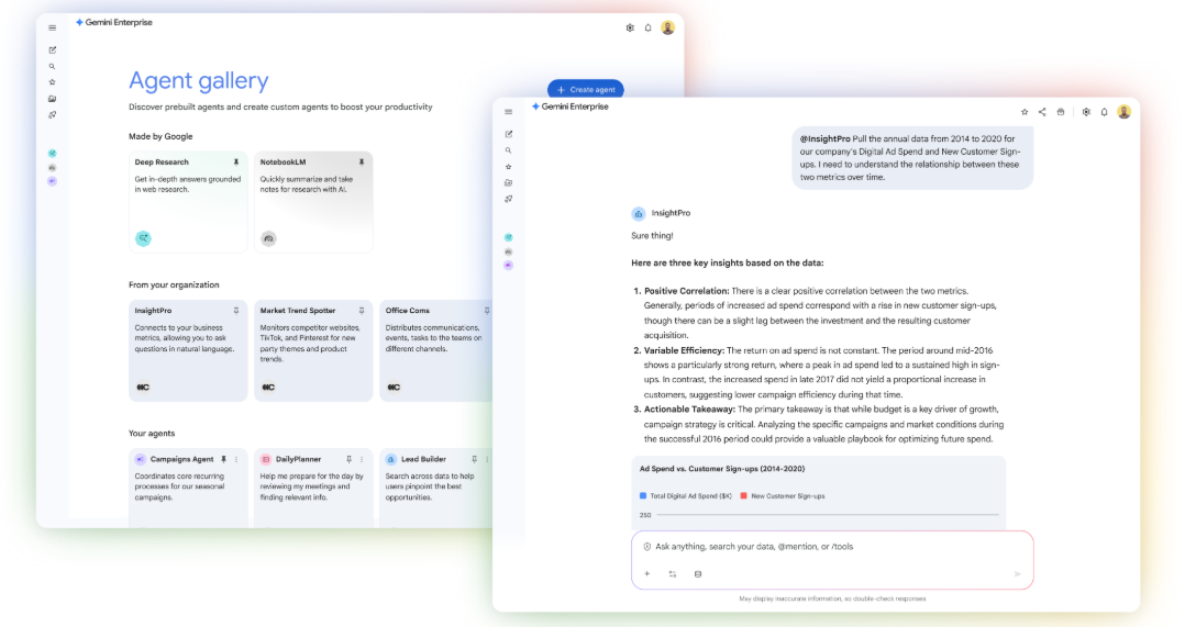 Gemini Enterprise Agents – Intelligente Agentenlösung