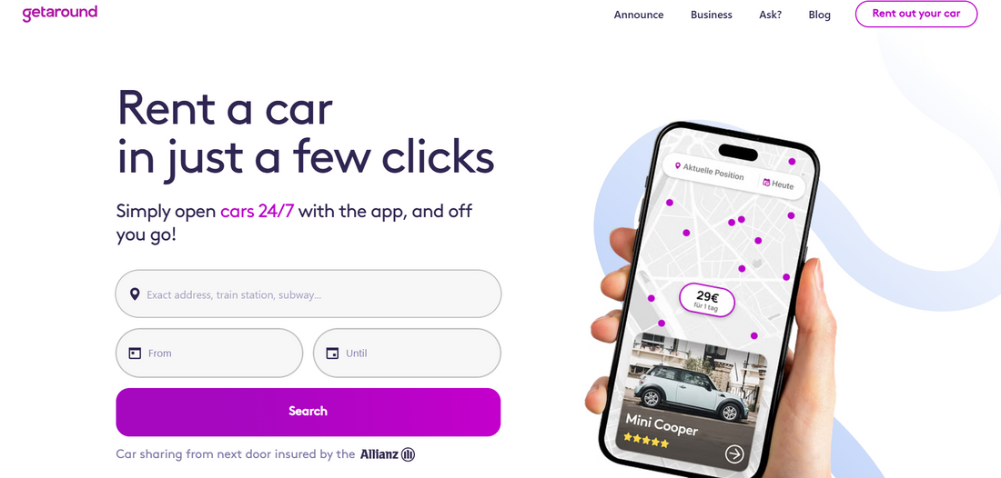 Getaround – Carsharing neu erleben 🚗🌎