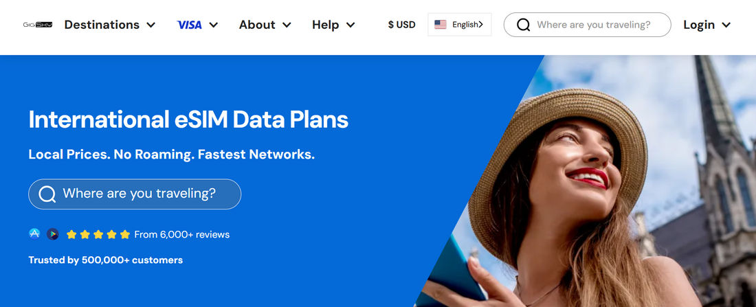 GigSky - Globale eSIM für Reisende: Bleiben Sie flexibel verbunden