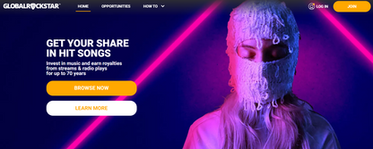 🇦🇹 🎸 Global Rockstar — Plattform für Musik-Crowdinvesting aus Österreich