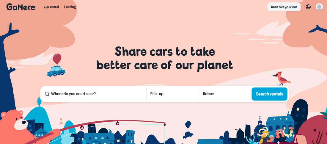 GoMore – Mobilität ohne Besitz, flexibel gestaltet 🌍🔑