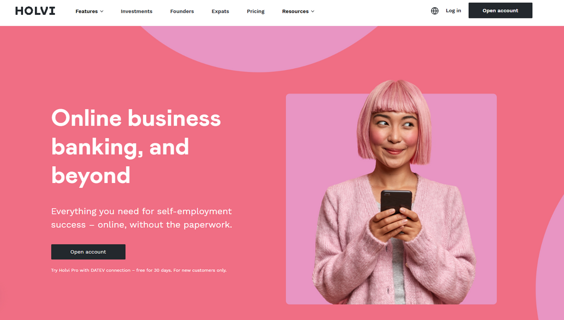 Holvi: Das Geschäftskonto für Selbstständige & Freelancer – Banking & Buchhaltung vereint