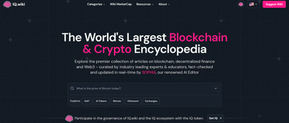 🧠 IQ.wiki — die groesste Blockchain- und Krypto-Enzyklopaedie der Welt