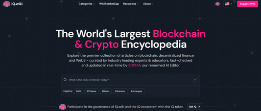 🧠 IQ.wiki — die groesste Blockchain- und Krypto-Enzyklopaedie der Welt
