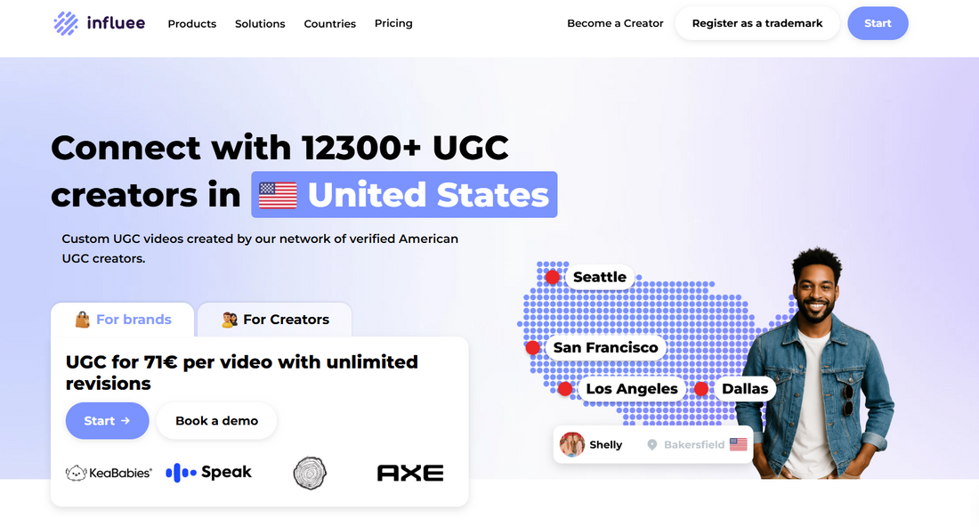 Influee 🌟🎥💡 – UGC & Creator-Marktplatz für skalierbaren Content 📈🔥🌍