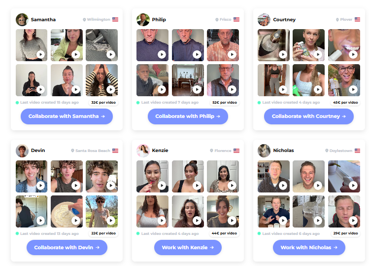 Influee 🌟🎥💡 – UGC & Creator-Marktplatz für skalierbaren Content 📈🔥🌍
