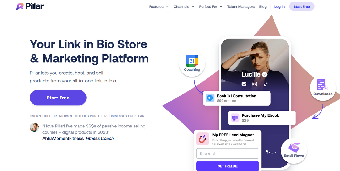 Interface of a social 