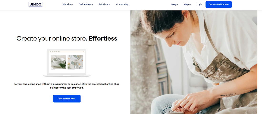 🛒 Jimdo — KI-gestützter Website-Builder mit integriertem Online-Shop