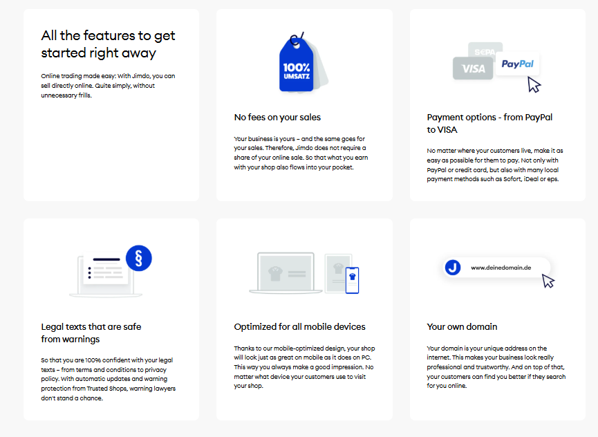 🛒 Jimdo — KI-gestützter Website-Builder mit integriertem Online-Shop
