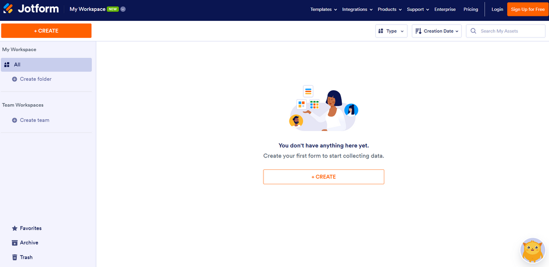 Jotform: Erstelle Online-Formulare & Umfragen
