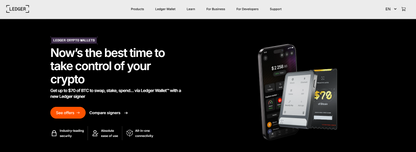 🔐 Ledger — Hardware-Wallet-Marktführer mit Secure-Element-Schutz