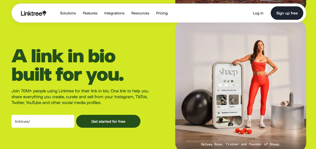 🔗 Linktree — Das Unternehmen ist die weltweit führende Bio-Link-Plattform. Seit 2016 bündelt sie alle Links eines Creator oder Unternehmens auf einer einzigen Landingpage für soziale Netzwerke