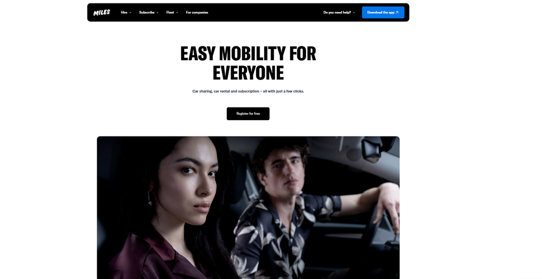 MILES Mobility – Flexible Mobilität in DE 🪴🗺️