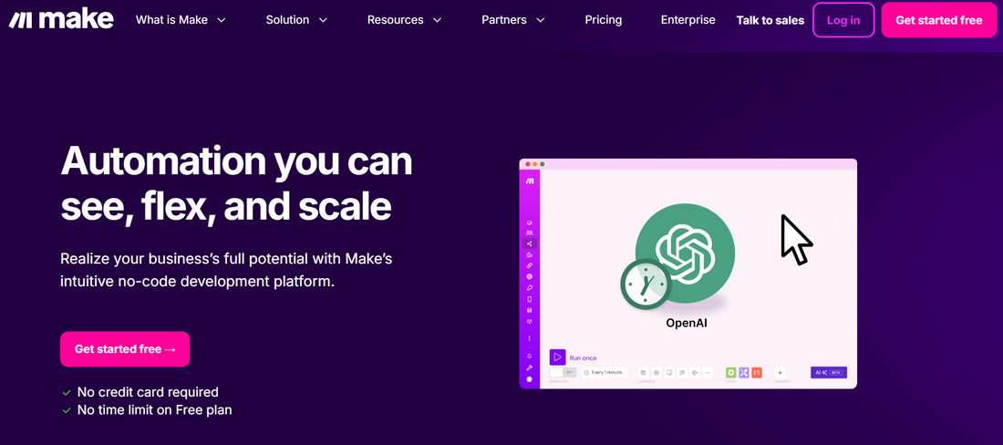 Make : Die führende Automatisierungsplattform für Ihre Workflows