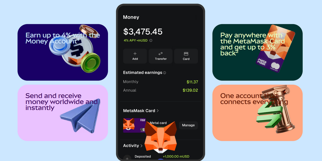 🦊 MetaMask — weltweit führende Ethereum Self-Custody Wallet für Web3