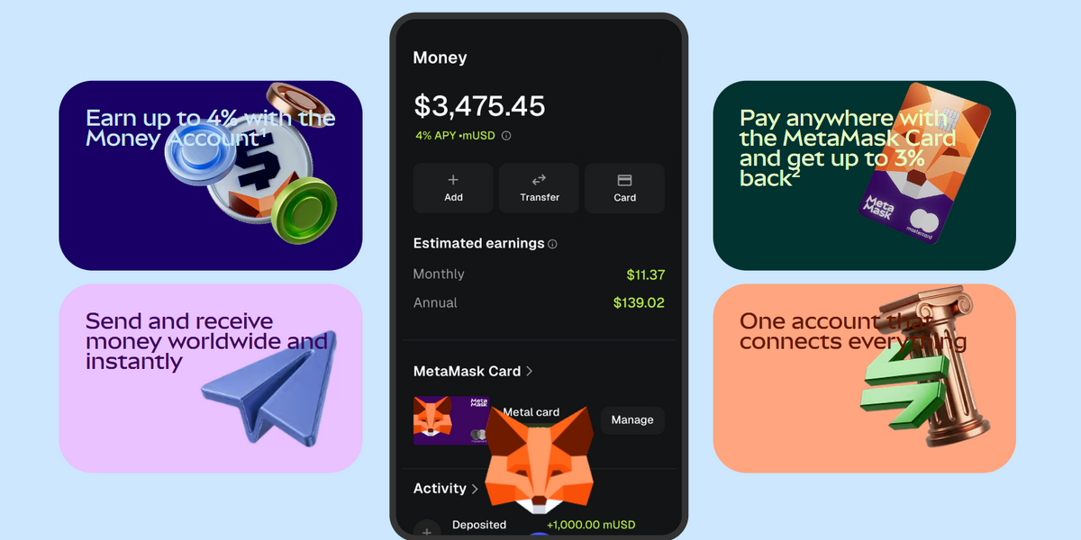 🦊 MetaMask — weltweit führende Ethereum Self-Custody Wallet für Web3