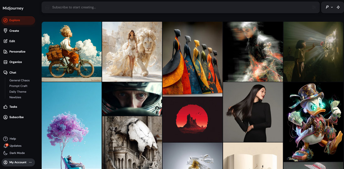Midjourney: KI-gestützte Bildgenerierung aus Text über Discord