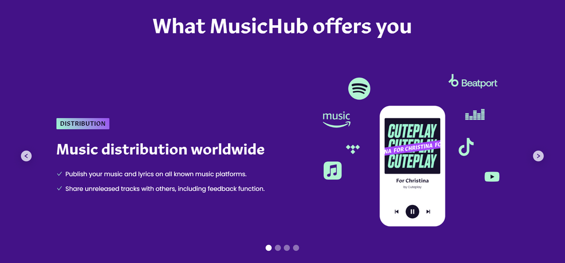 Mixing session with studio monitors