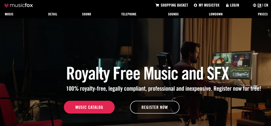 Musicfox: Professionelle, lizenzfreie Musik für Ihre Projekte