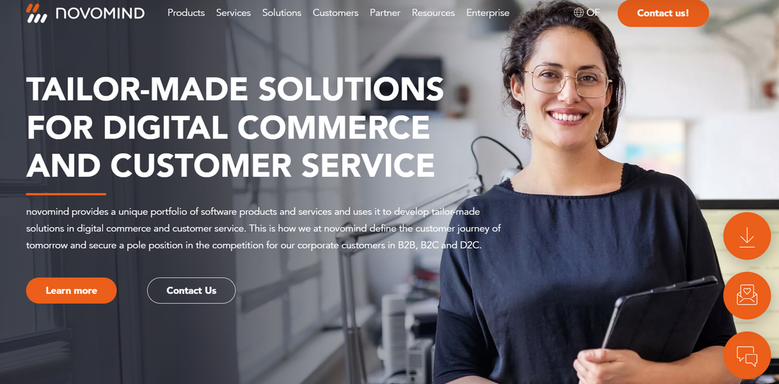 Novomind – Omnichannel-Software für Digital Commerce & Kundenservice 🚀🌍