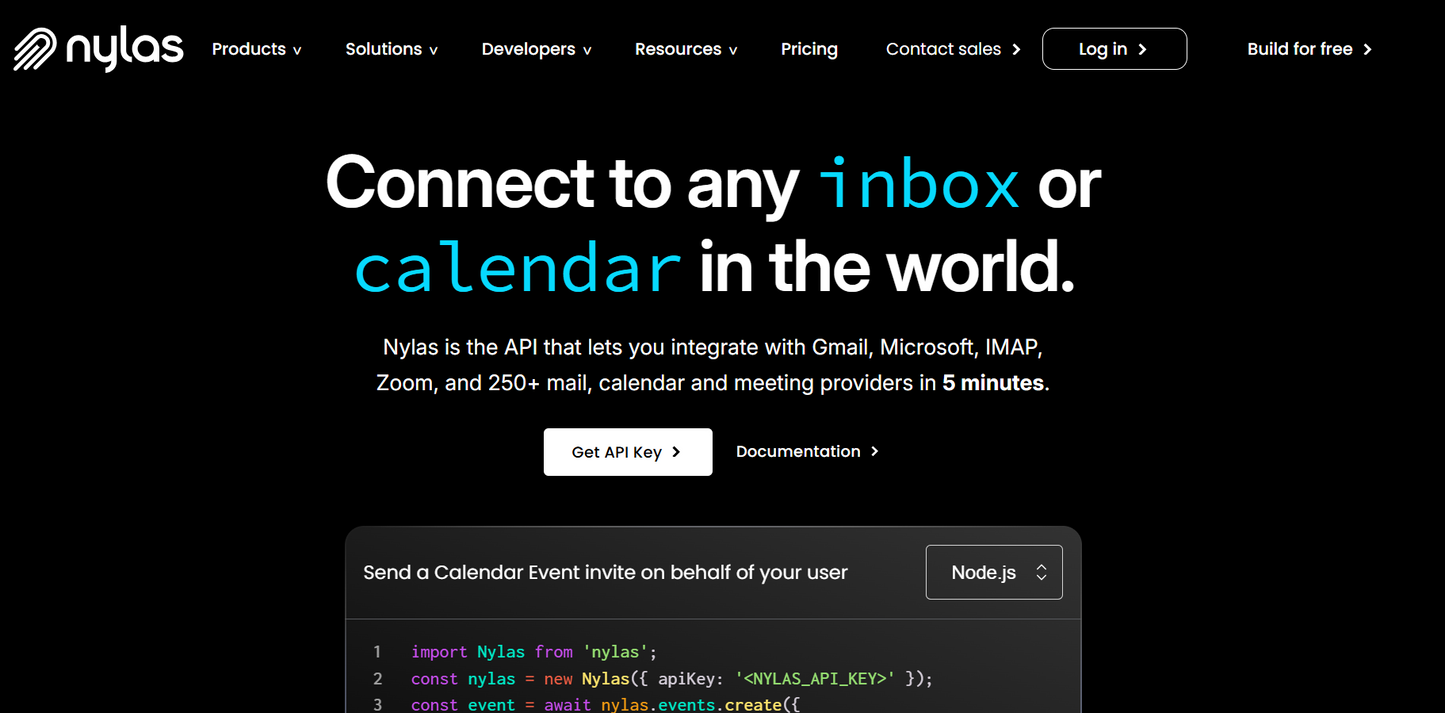 Nylas: Die Unified API-Plattform für E-Mail, Kalender und Meetings 📧📅💬