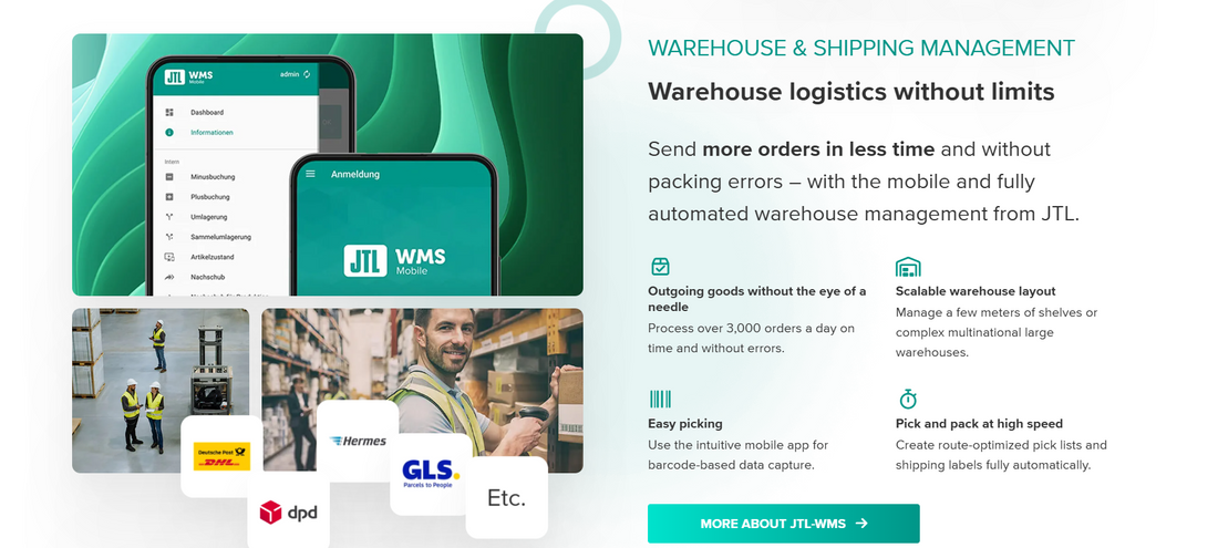 JTL-Software: Die #1 E-Commerce Software für deinen Online-Erfolg