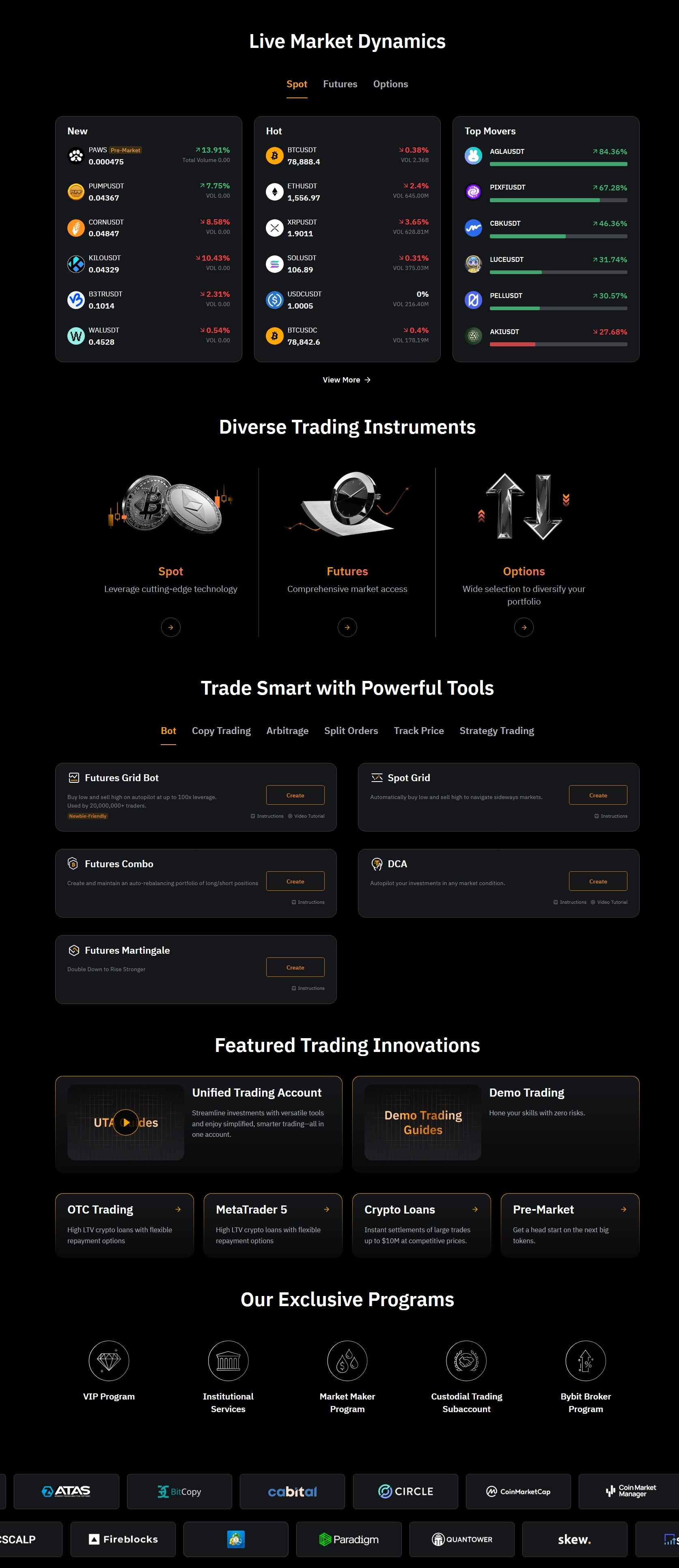 Online platform for digital services