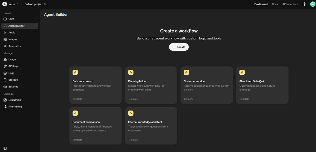 OpenAI Agent Builder – Create your own AI agent in minutes 🪴 – Antus