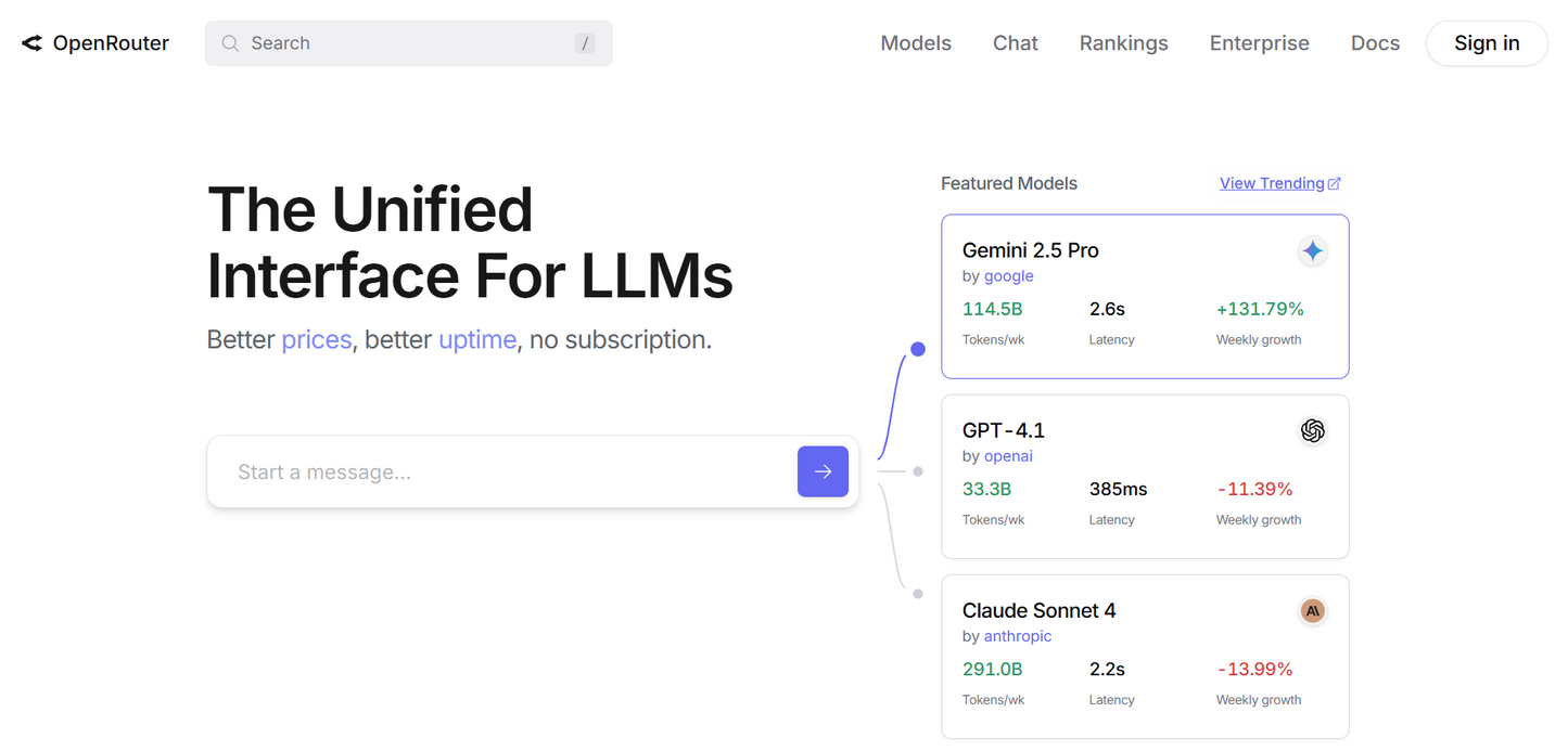OpenRouter: Der einheitliche API-Zugang für über 1000 KI-Modelle 🤖🔗💰