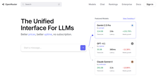 OpenRouter: Der einheitliche API-Zugang für über 1000 KI-Modelle 🤖🔗💰