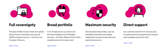 ☁️ Open Telekom Cloud – Die europäische Cloud KI und digitale Innovation 🛠️
