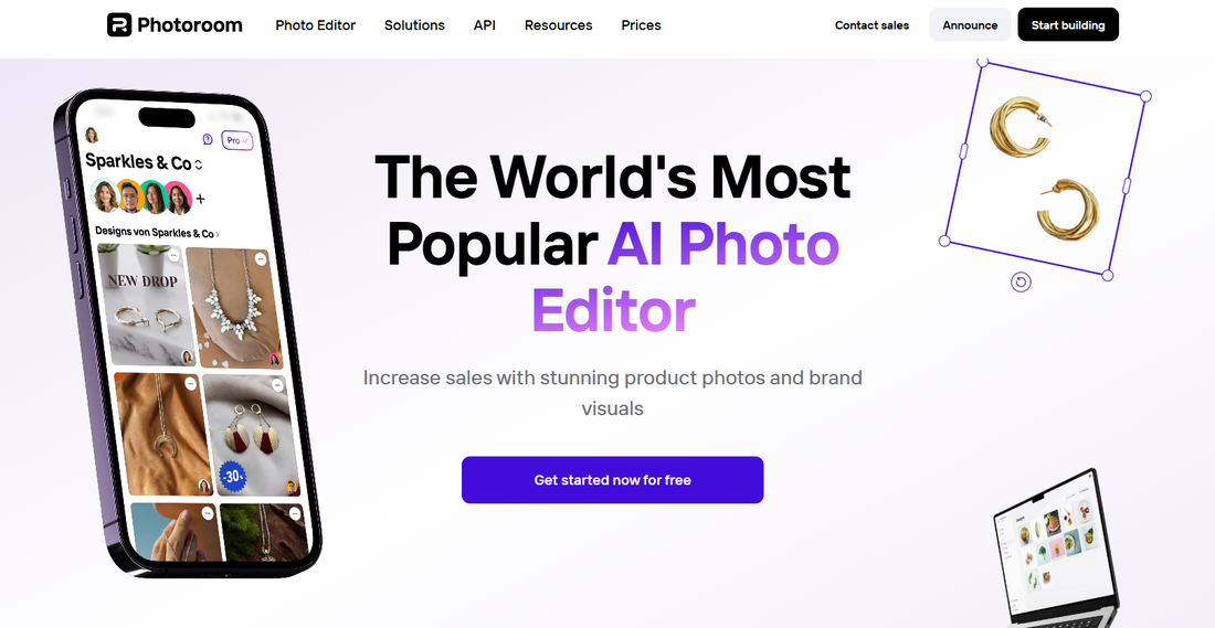 PhotoRoom: AI-Fotoeditor & Hintergrundentferner für beeindruckende Bilder