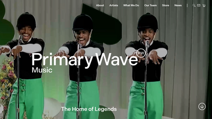 🎵 Primary Wave — Primary Wave ist eine 2006 in New York gegründete Musikverlags- und Managementgesellschaft, die legendäre Musikkataloge erwirbt und verwaltet

Primary Wave richtet sich an Institutionelle Investoren, Musikschaffende und Familien, die in legendäre Musikkataloge investieren oder ihre Rechte professionell verwalten lassen wollen.