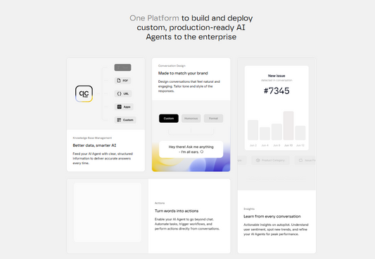 Quickchat AI – Deine Plattform für maßgeschneiderte KI-Agenten  🌐✨