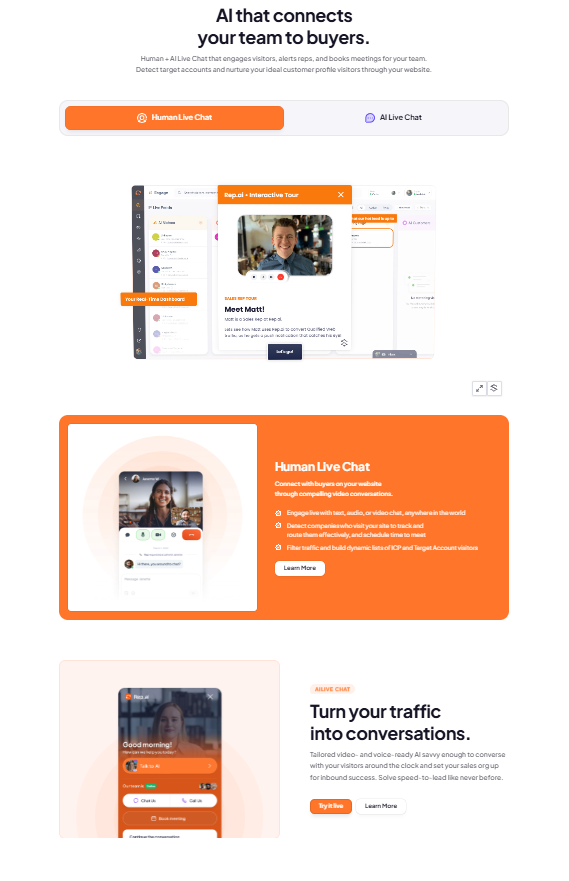 Rep.ai – Dein smarter KI-Vertriebsmitarbeiter rund um die Uhr 🤖📞