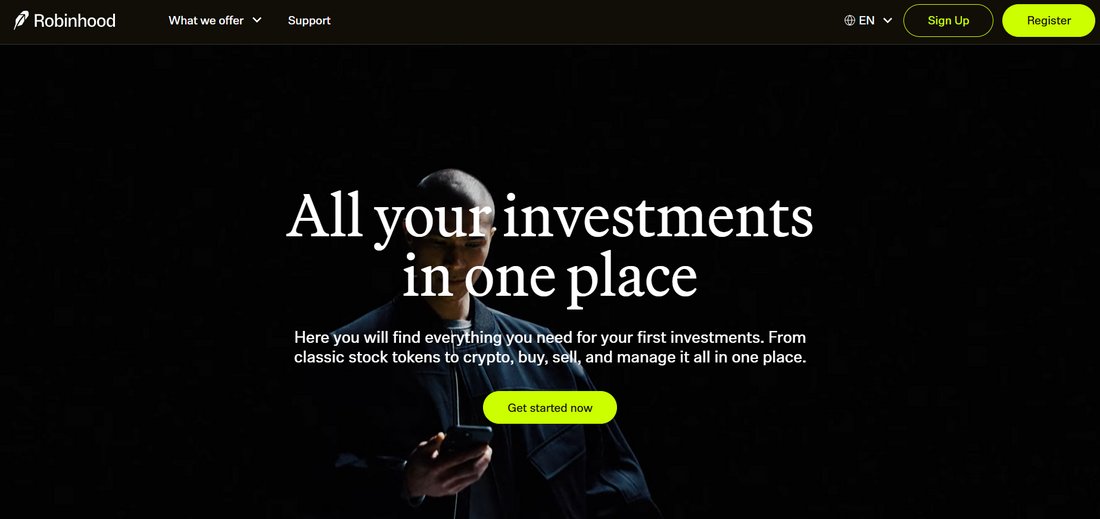 🇺🇸 Robinhood — US-Online-Broker für provisionsfreies Trading seit 2013