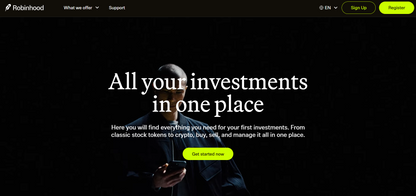 🇺🇸 Robinhood — US-Online-Broker für provisionsfreies Trading seit 2013