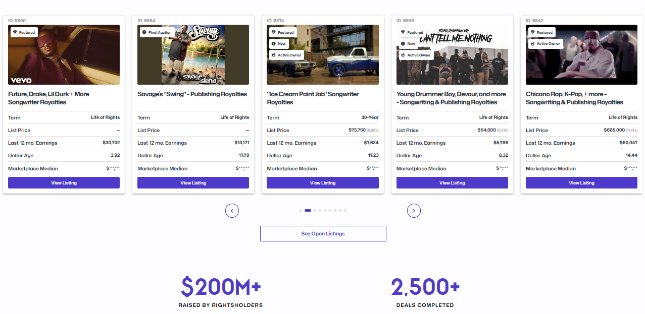 🇺🇸 💱 Royalty Exchange — weltweit größter Online-Marktplatz für Musikrechte