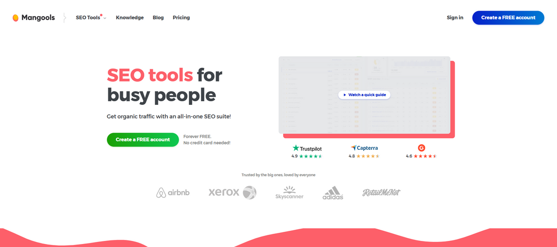 Visual of SEO performance tracking