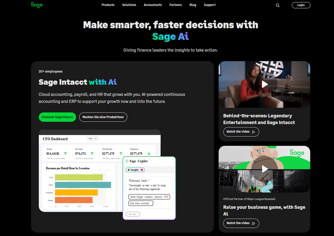 Sage: Deine Buchhaltungssoftware & ERP Lösung für erfolgreiches Wachstum