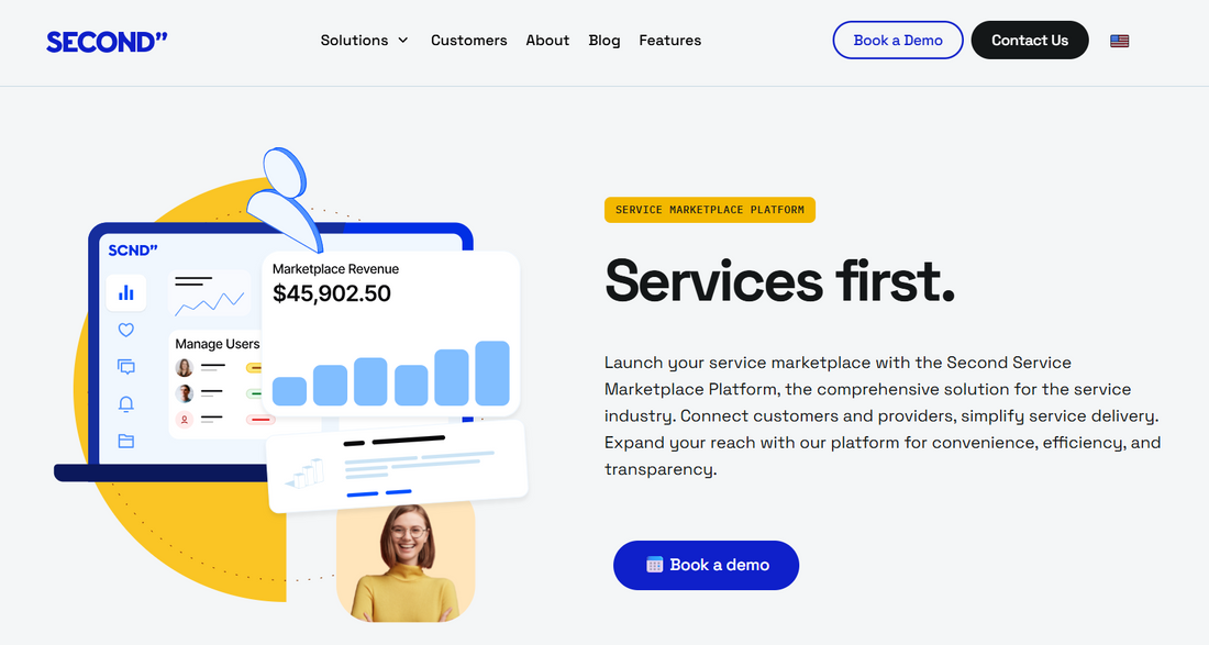 🏪 Scnd – Service-Marktplatz-Plattform für zirkuläre Wirtschaft und Reparaturservices