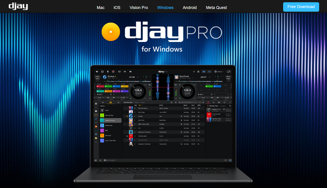 Algoriddim djay: Die preisgekrönte DJ-Software für alle Geräte