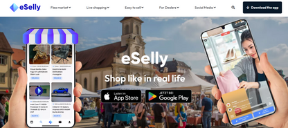 eSelly.app: Dein Video-Marktplatz für Kaufen und Verkaufen – Live-Shopping und Flowmarkt